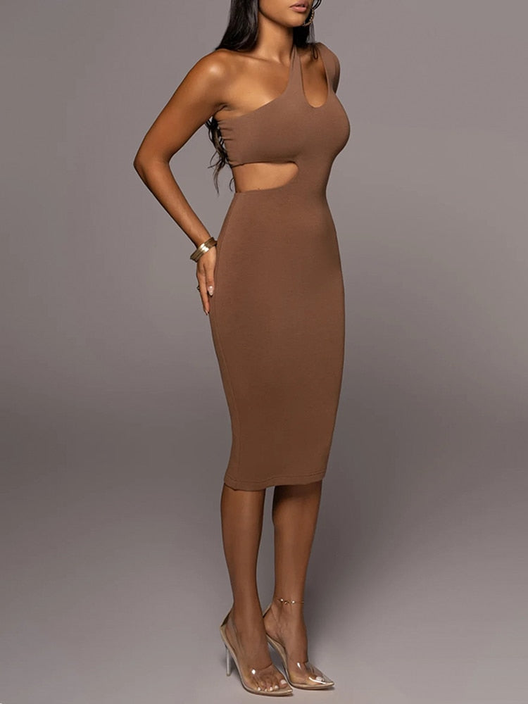 Seductive Sway Midi Dress