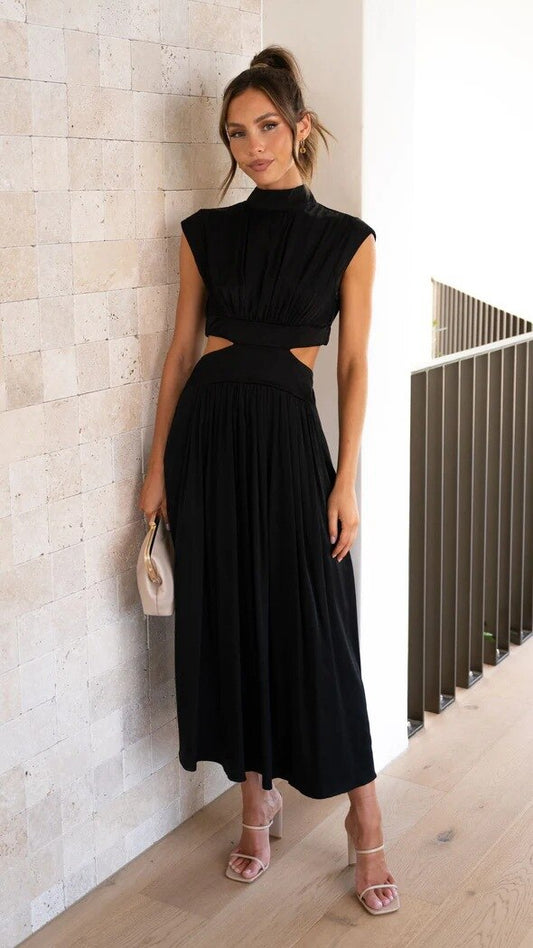 Breezy Oasis Sleeveless Maxi Dress